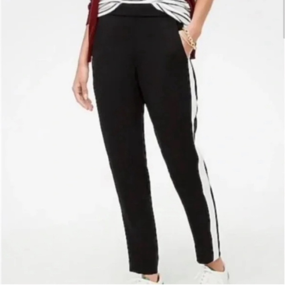 J Crew Factory Tuxedo Pull On Pants